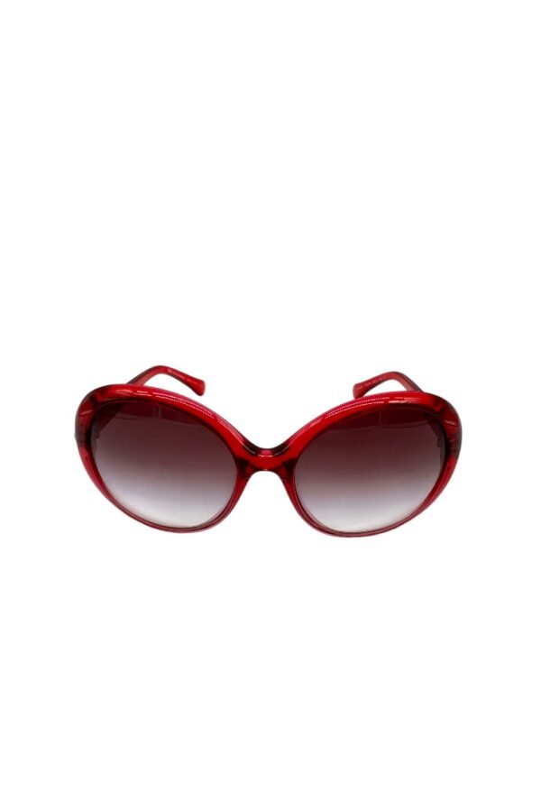 DOLCE & GABBANA - HAVANA OVAL SUNGLASSES - Image 8